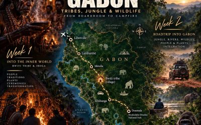 Naar de Bwiti tribe in Gabon