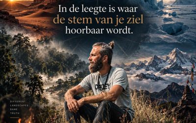 In de leegte gebeurt het